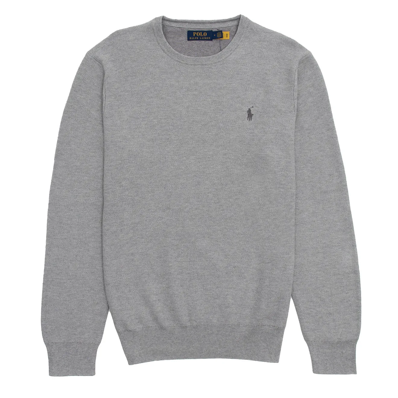 Polo Ralph Lauren Cotton Crewneck Jumper Andover Heather