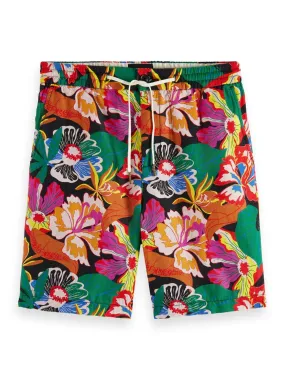 Printed Cotton Bermuda Short (Multi Color) - S1715565716