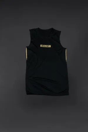 "RSLNT" Dry Fit Sleeveless T-Shirt