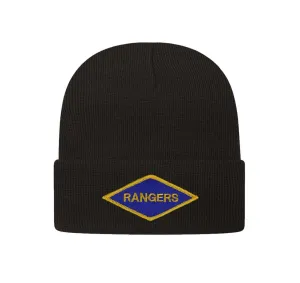 Rangers Diamond Patch Cuff Beanie