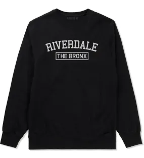 Riverdale The Bronx NY Mens Crewneck Sweatshirt