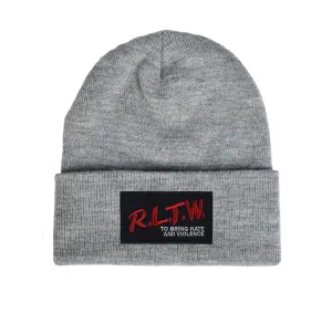 RLTW Hate & Violence Patch Cuff Beanie