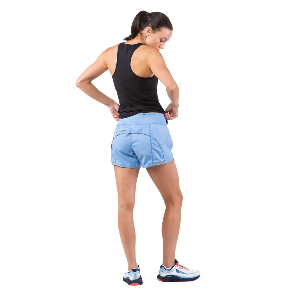 Ronhill Tech Revive Short Womens | Lake Blue/vanilla