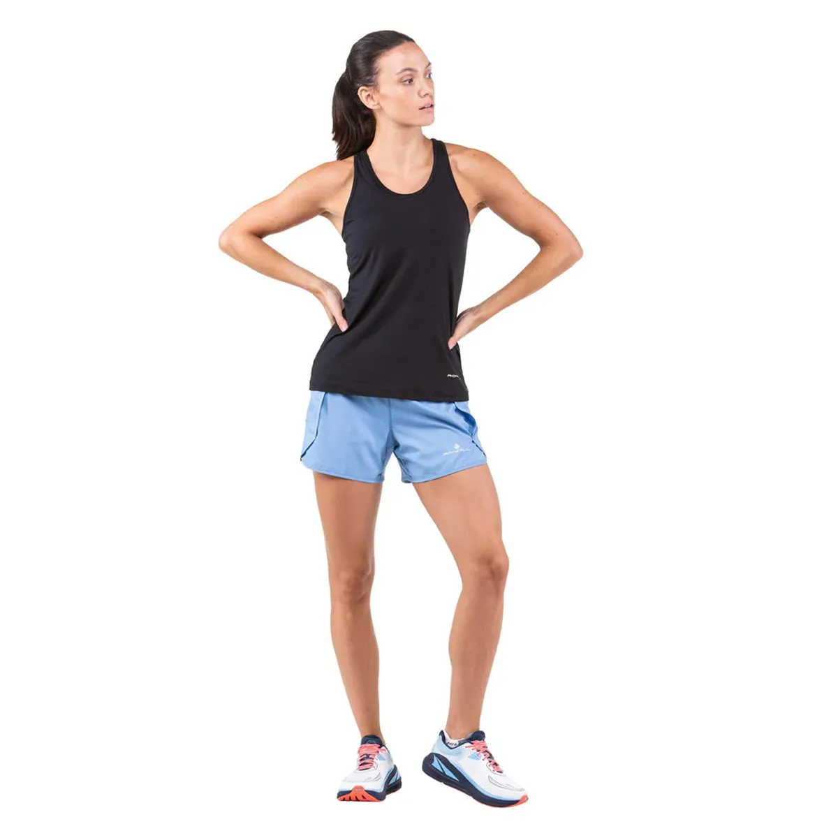 Ronhill Tech Revive Short Womens | Lake Blue/vanilla