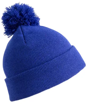 Royal - Junior pom pom beanie