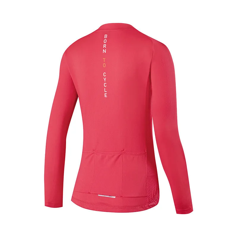 Santic Light Miss Pink Women jersey Long Sleeve