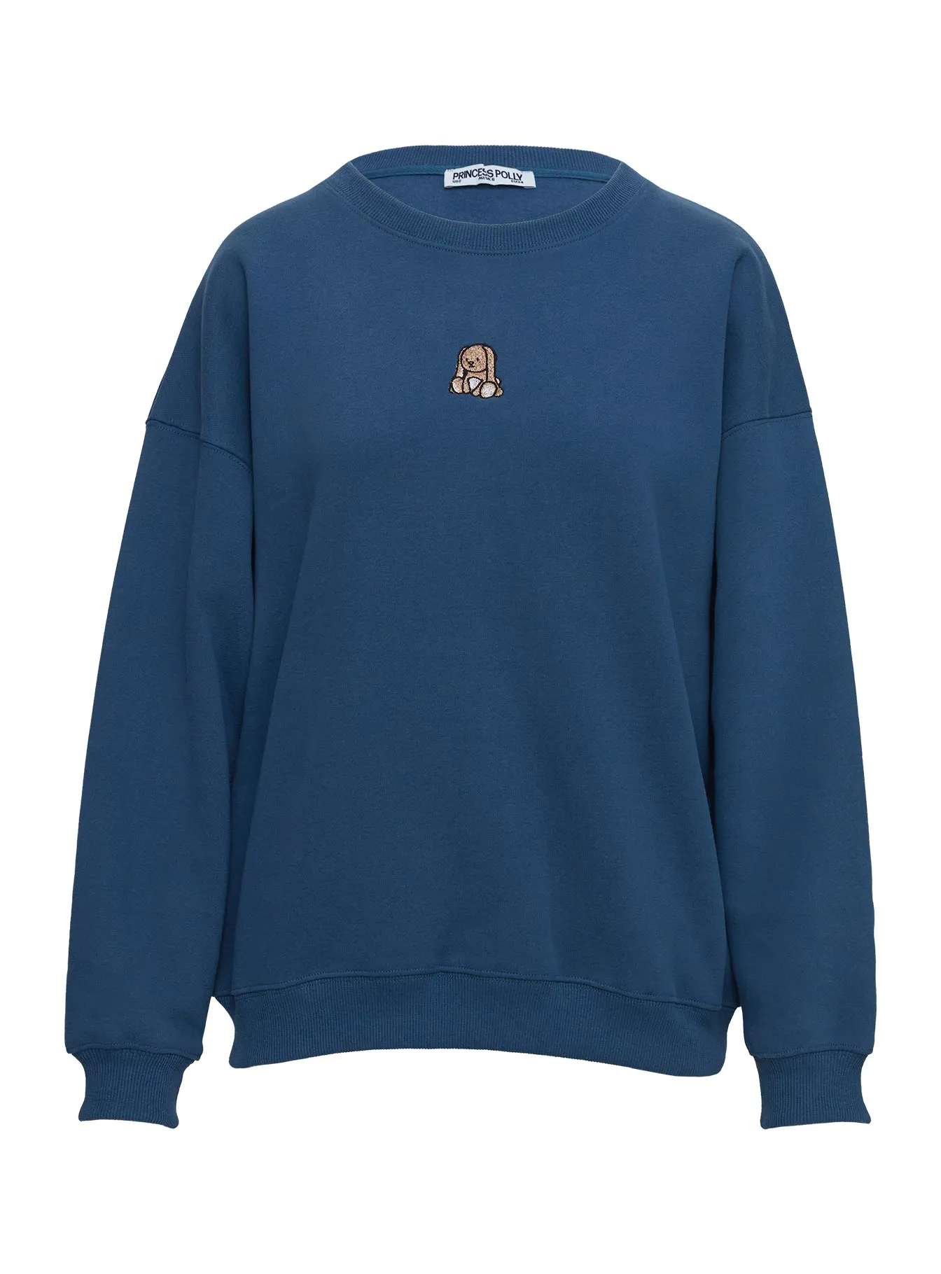 Sleepy Bunny Crewneck Jumper Navy