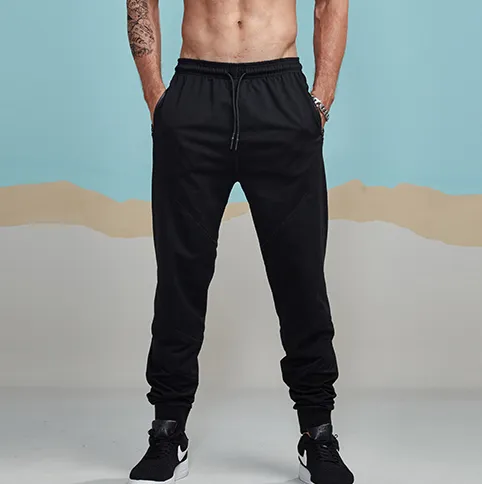 Slim Fitted Solid Color Jogger Pants