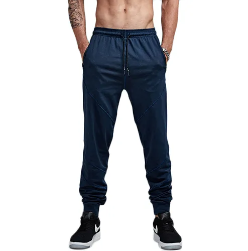 Slim Fitted Solid Color Jogger Pants