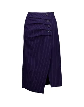 Stewart Skirt in Pinstripe