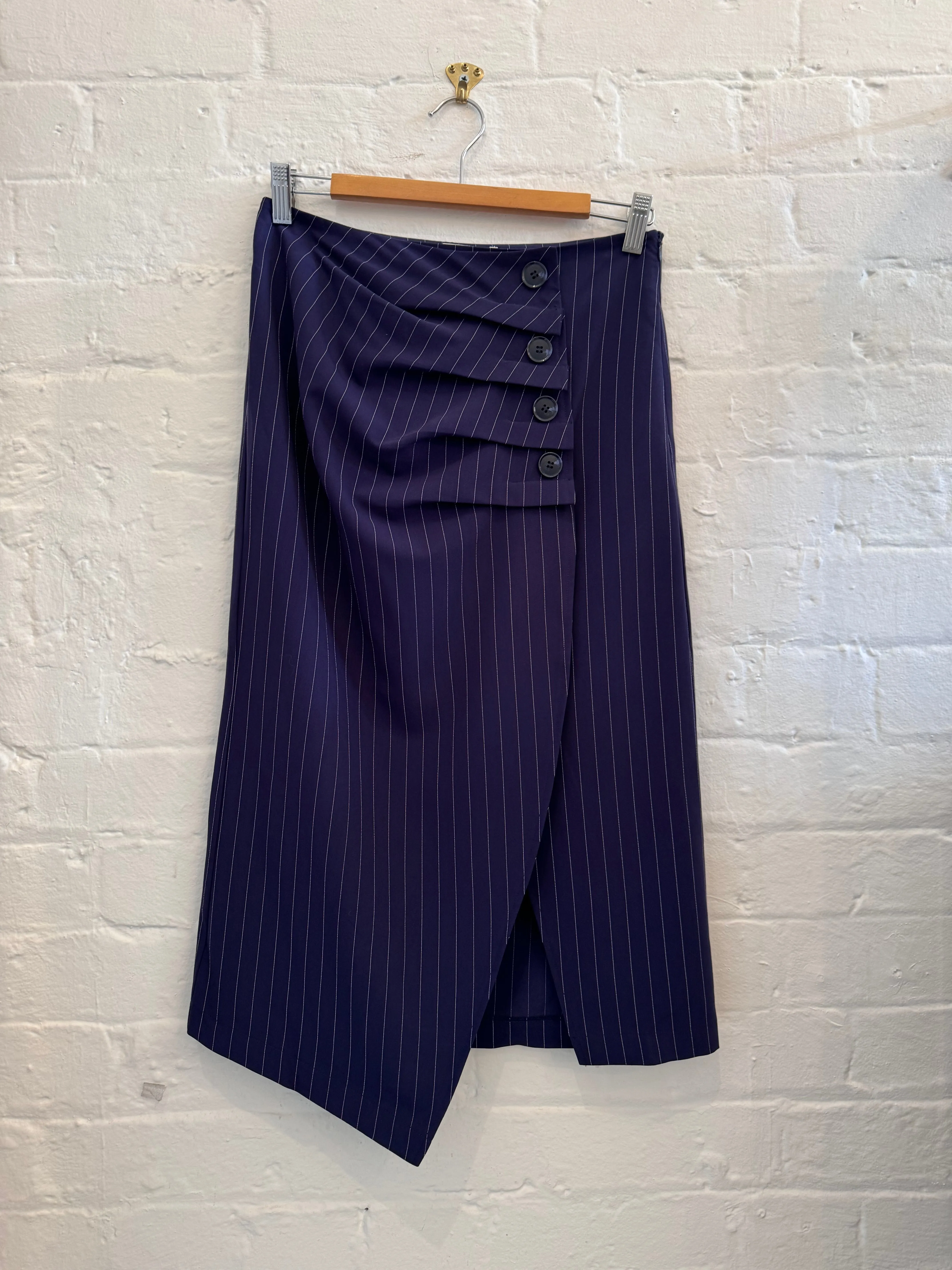 Stewart Skirt in Pinstripe