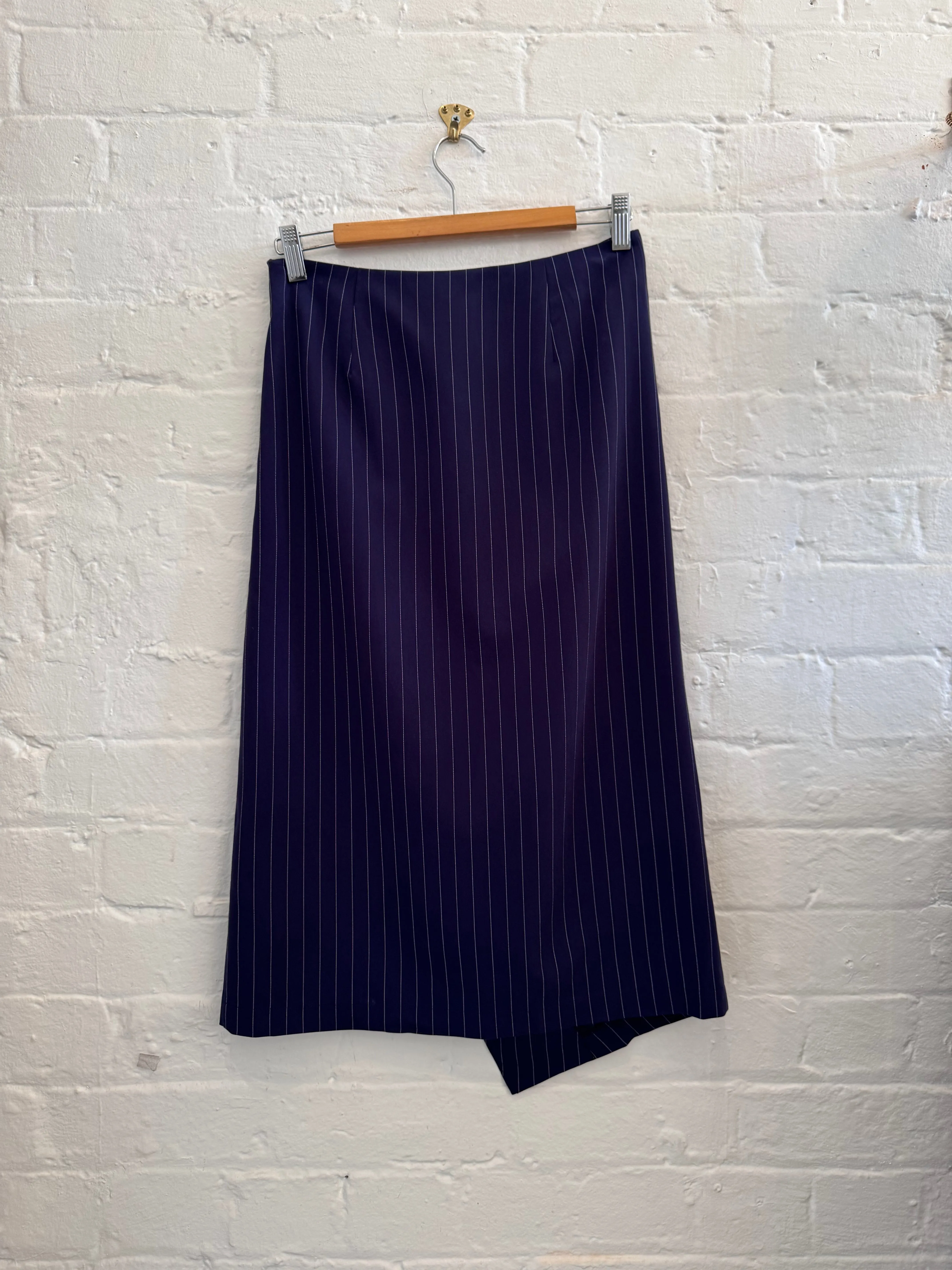 Stewart Skirt in Pinstripe