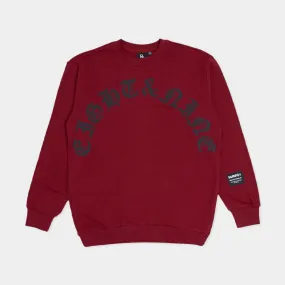 Streets & Aves Crewneck Sweatshirt Red