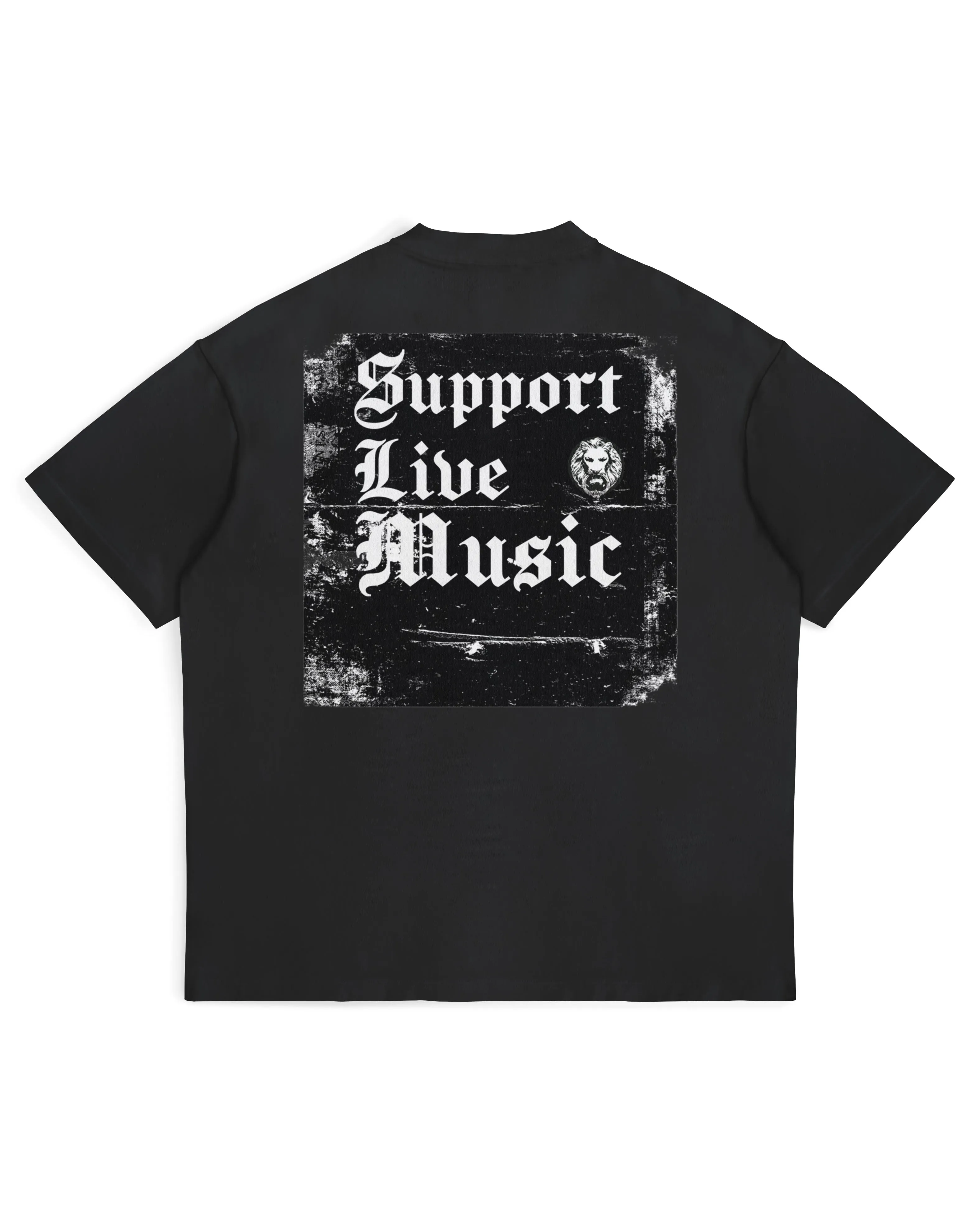 Support Live Music Boxy T-Shirt