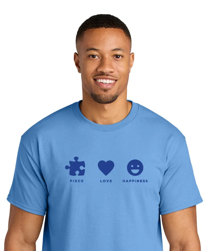 T-Shirt — Piece Love Happiness