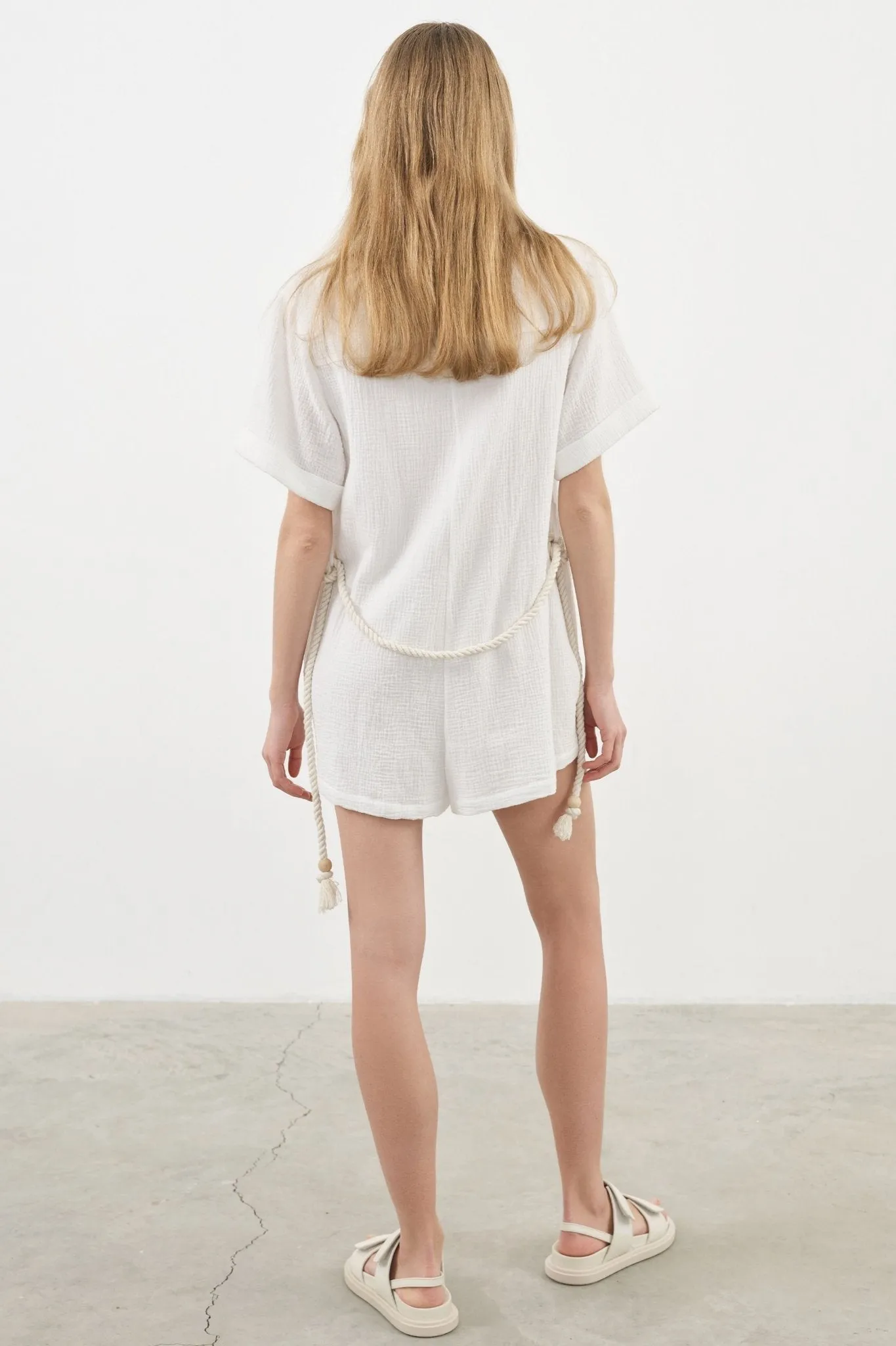 THE HAND LOOM Mia Romper