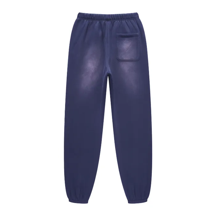 TSWG (Tough Smooth Well Groomed) (Royal Blue)Streetwear Unisex Monkey Washed Dyed Fleece Joggers