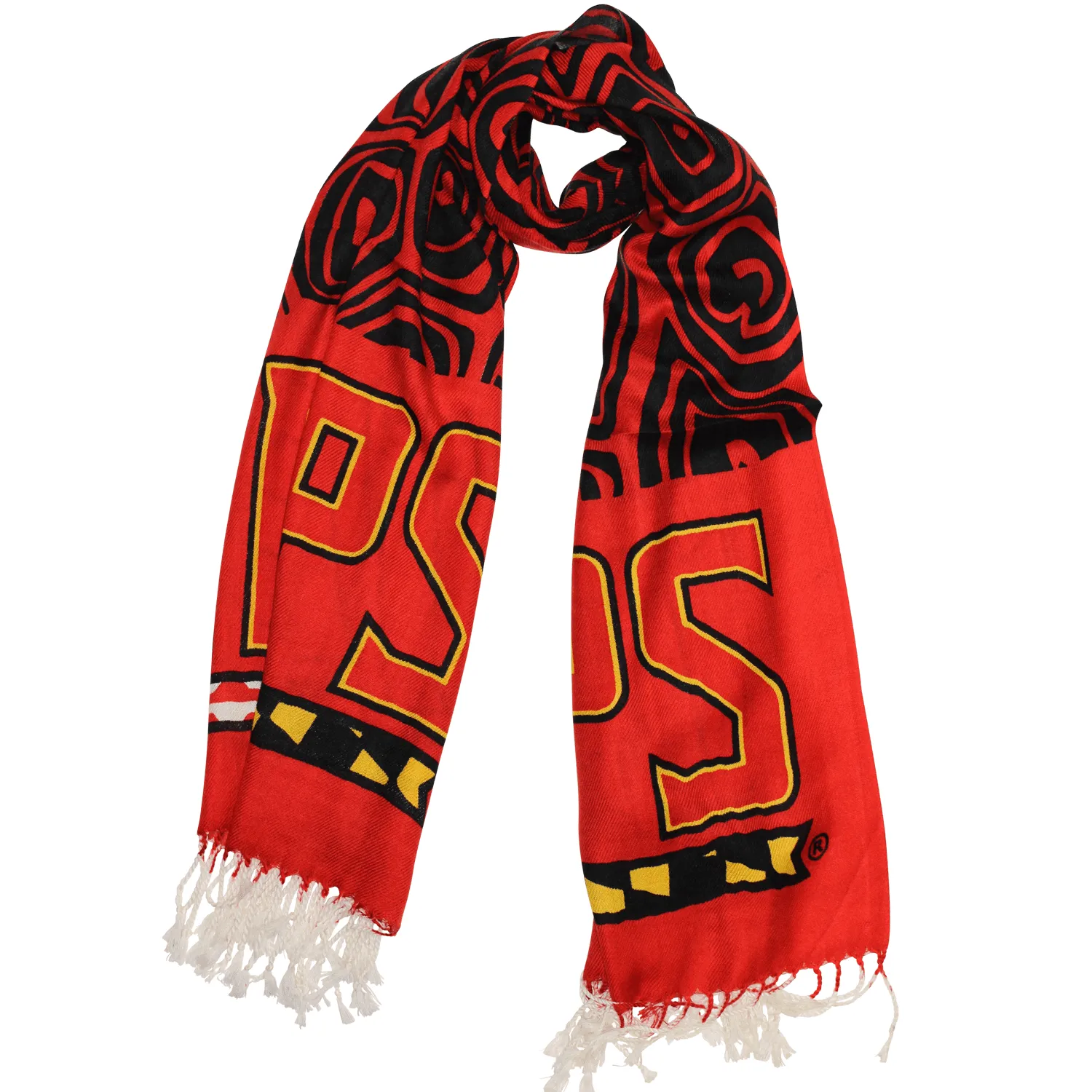 UMD Terps & Turtle Shell (Red & Black) / Scarf