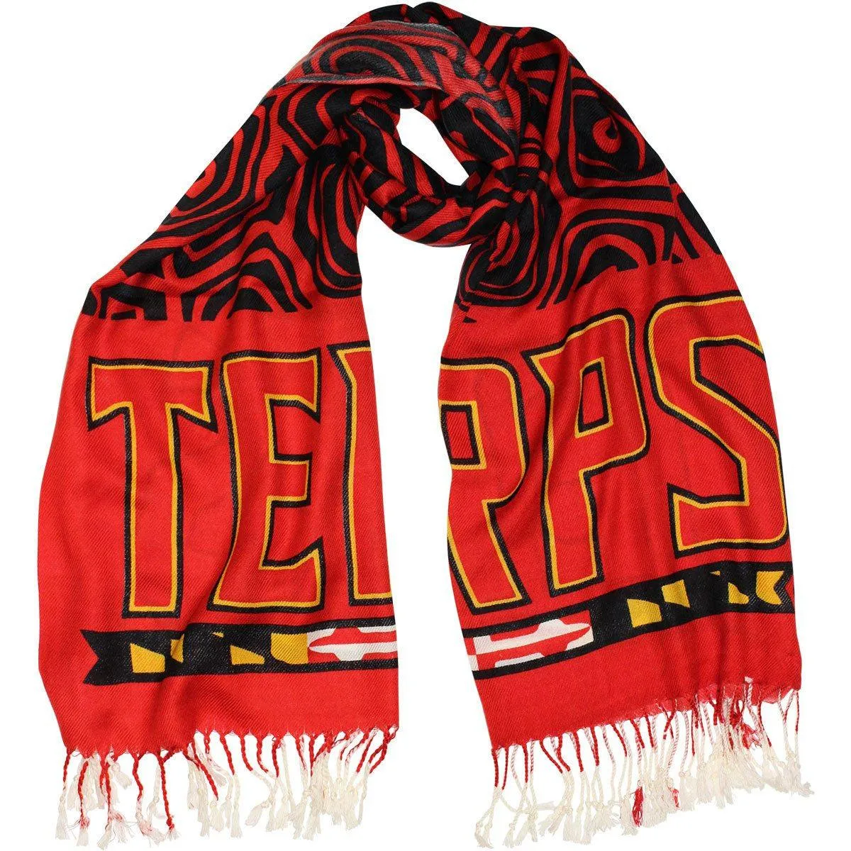 UMD Terps & Turtle Shell (Red & Black) / Scarf