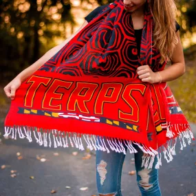 UMD Terps & Turtle Shell (Red & Black) / Scarf