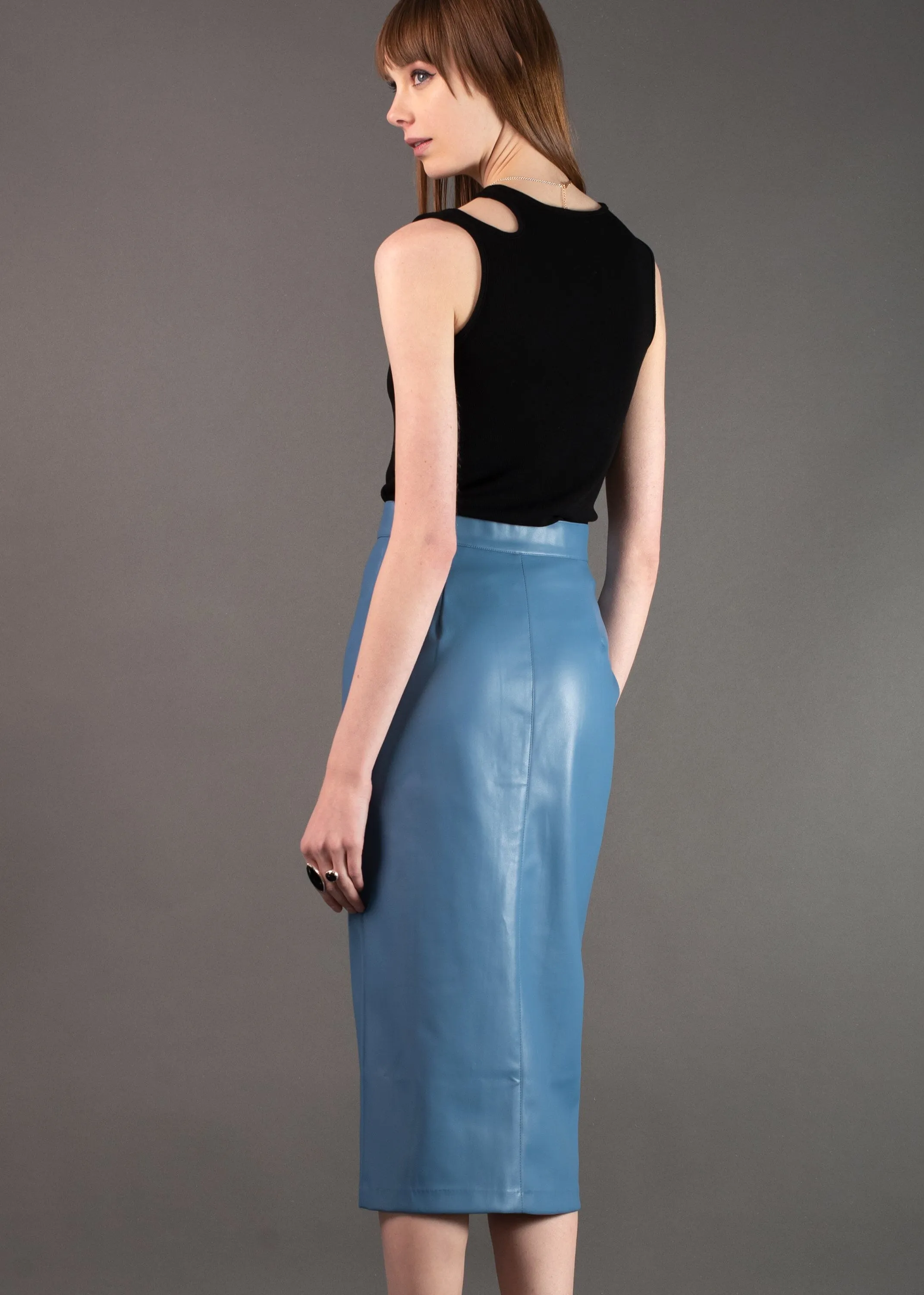 Vegan Pencil Skirt