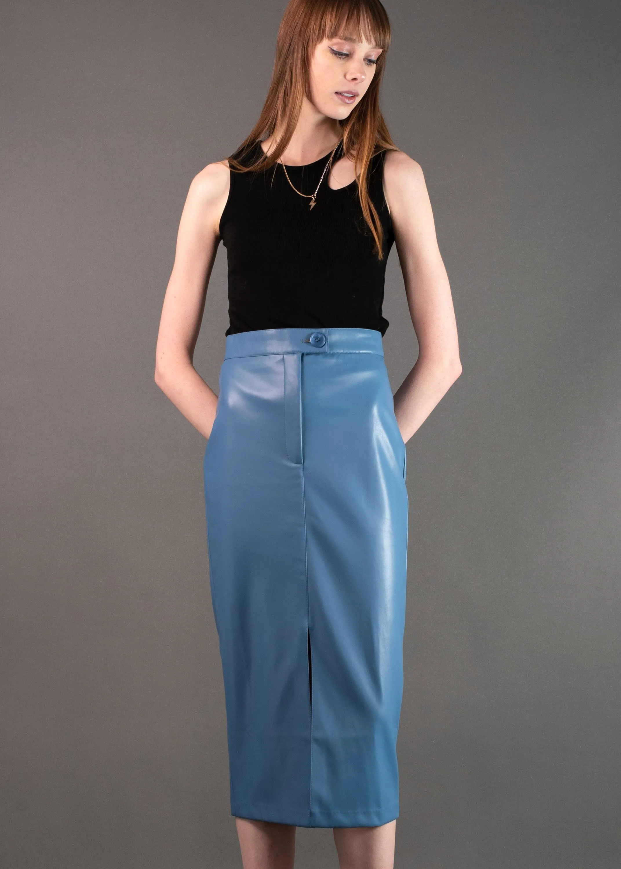 Vegan Pencil Skirt