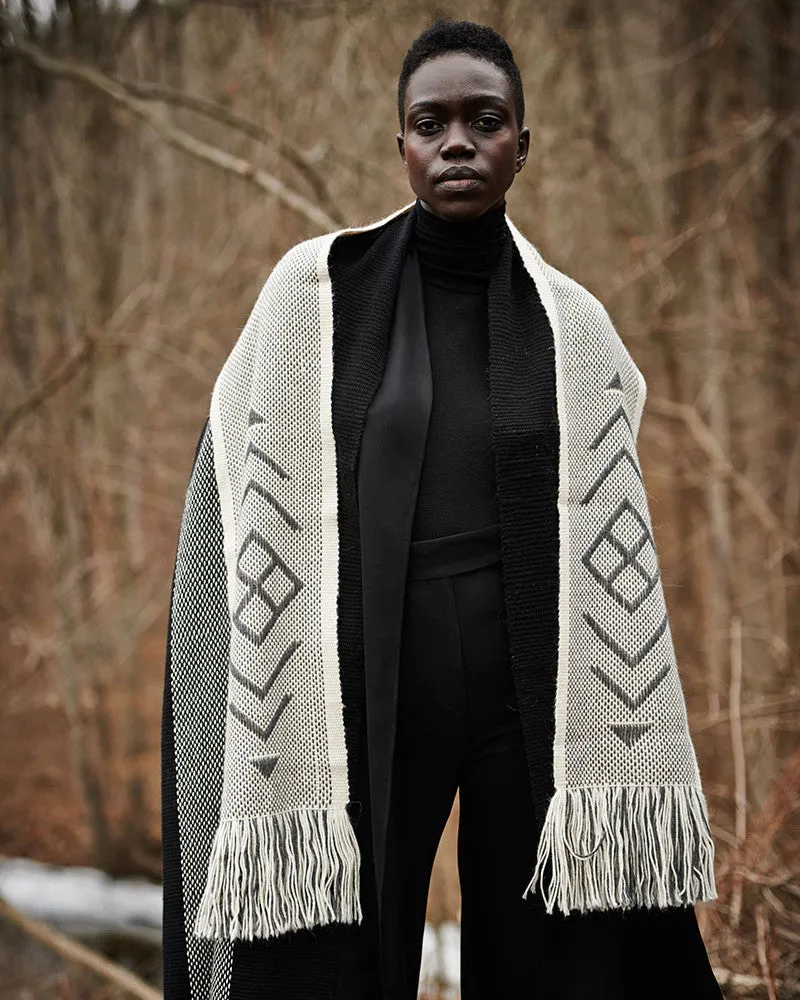 Voz | UN Trust Fund Scarf in Ivory