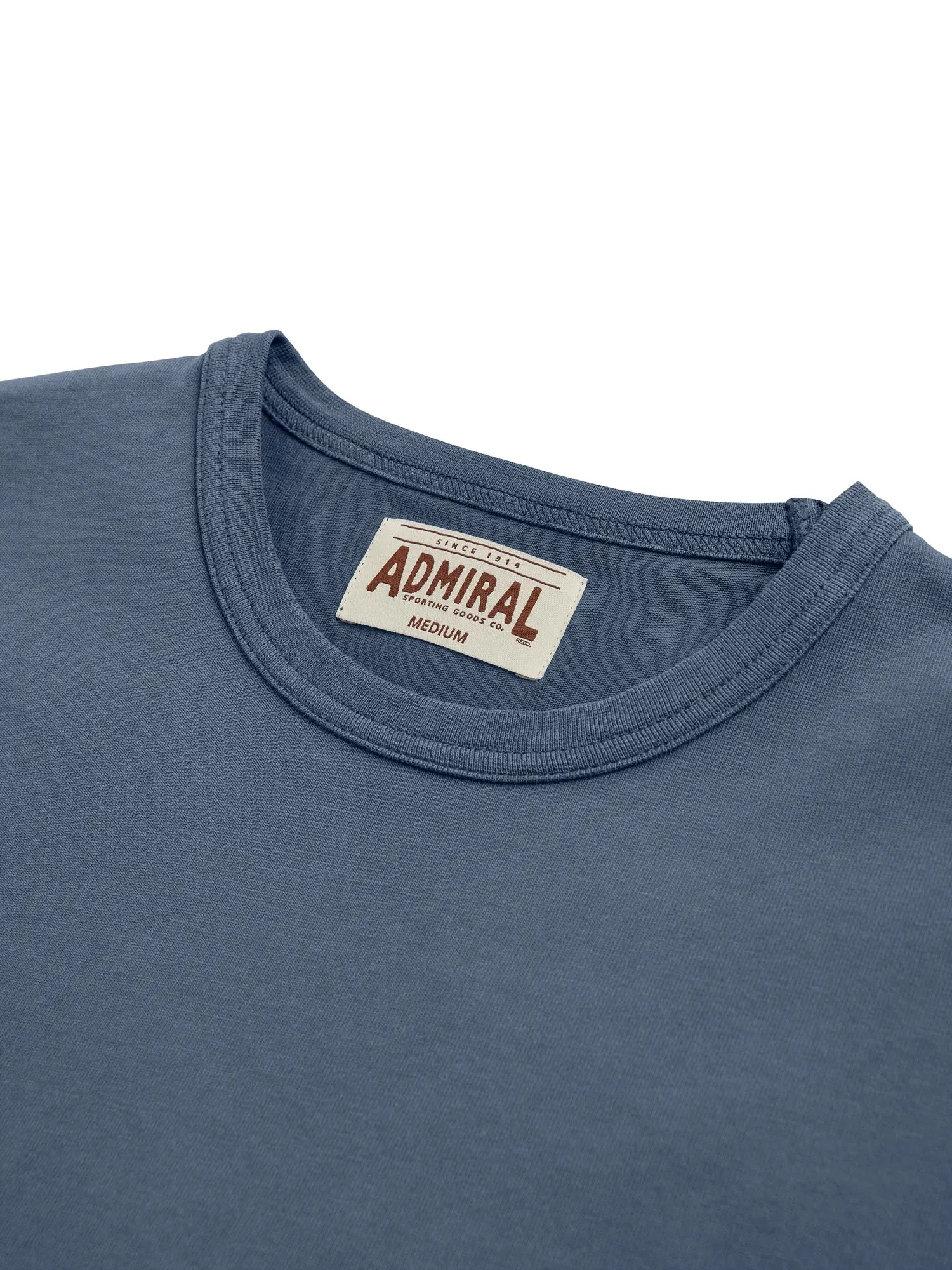 Warren Long Sleeve T-shirt - Flycatcher Blue / Hawk Navy