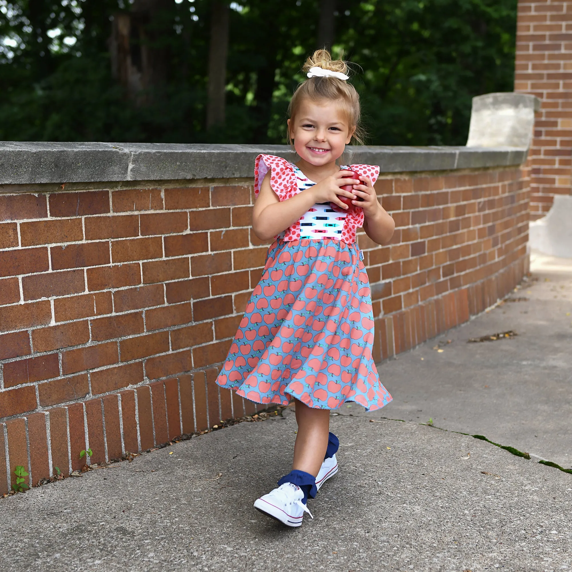 Washington Apple Back to School DRESS