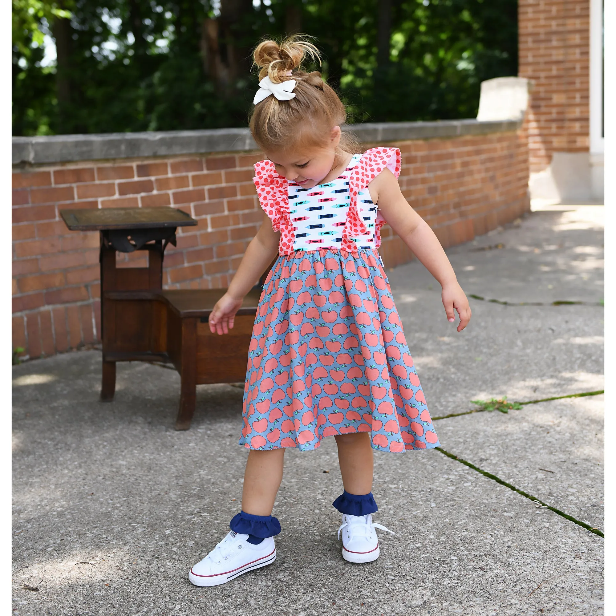 Washington Apple Back to School DRESS