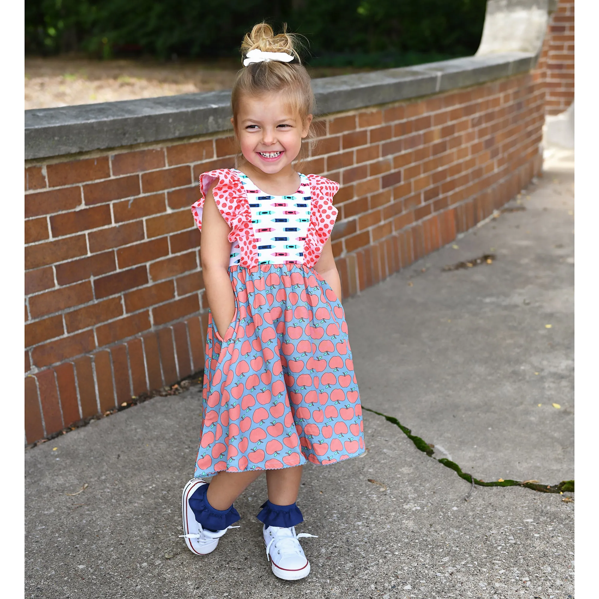 Washington Apple Back to School DRESS