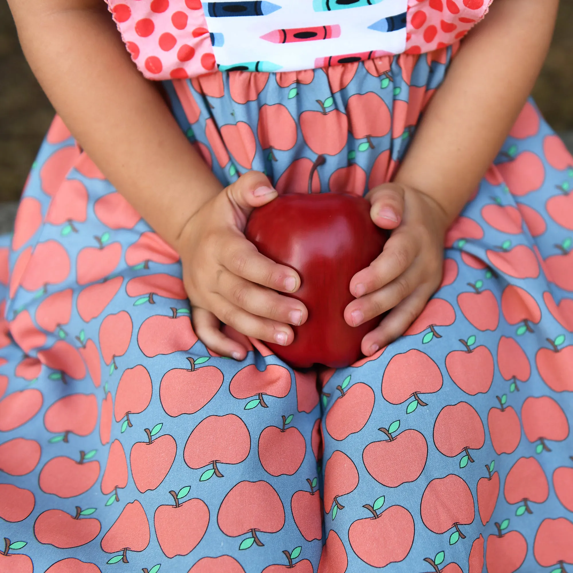 Washington Apple Back to School DRESS