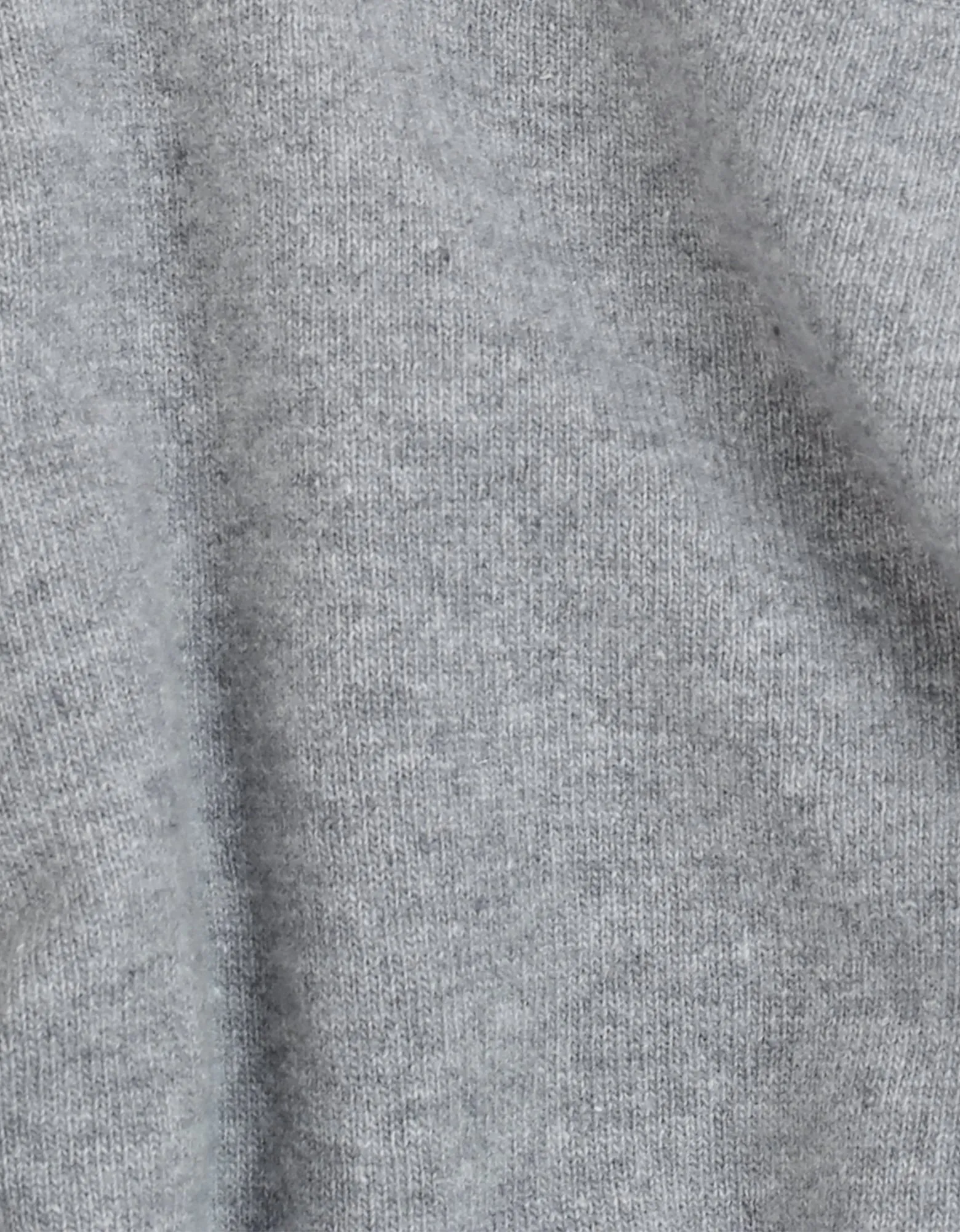 Women Light Merino Wool Crew - Heather Grey