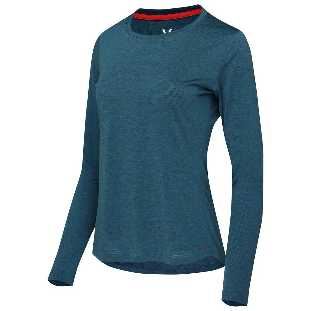 Womens Astral Long Sleeve Tech T-Shirt (Petrol)