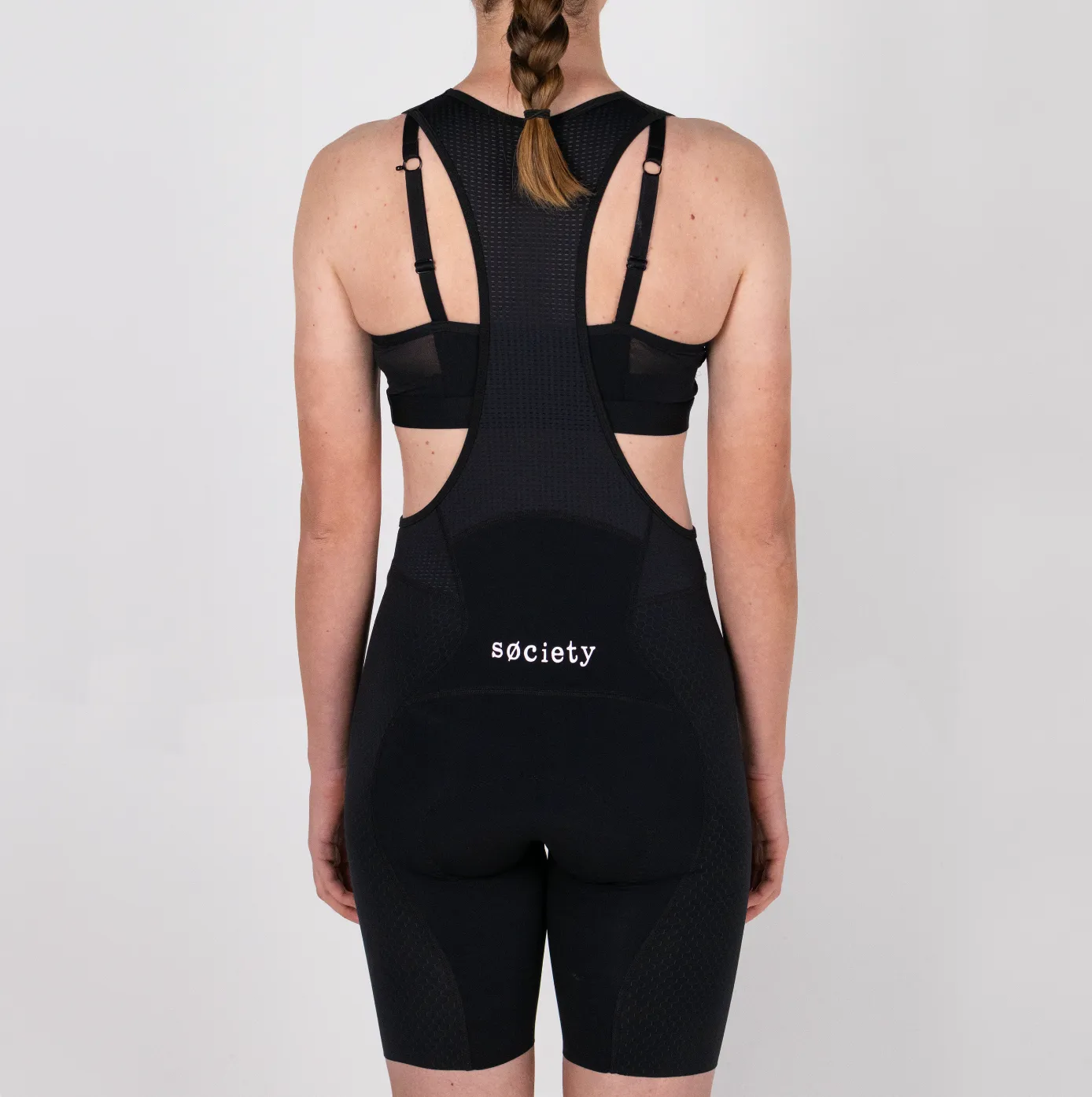 Womens /// Elevate Bib Shorts (Hex Black)