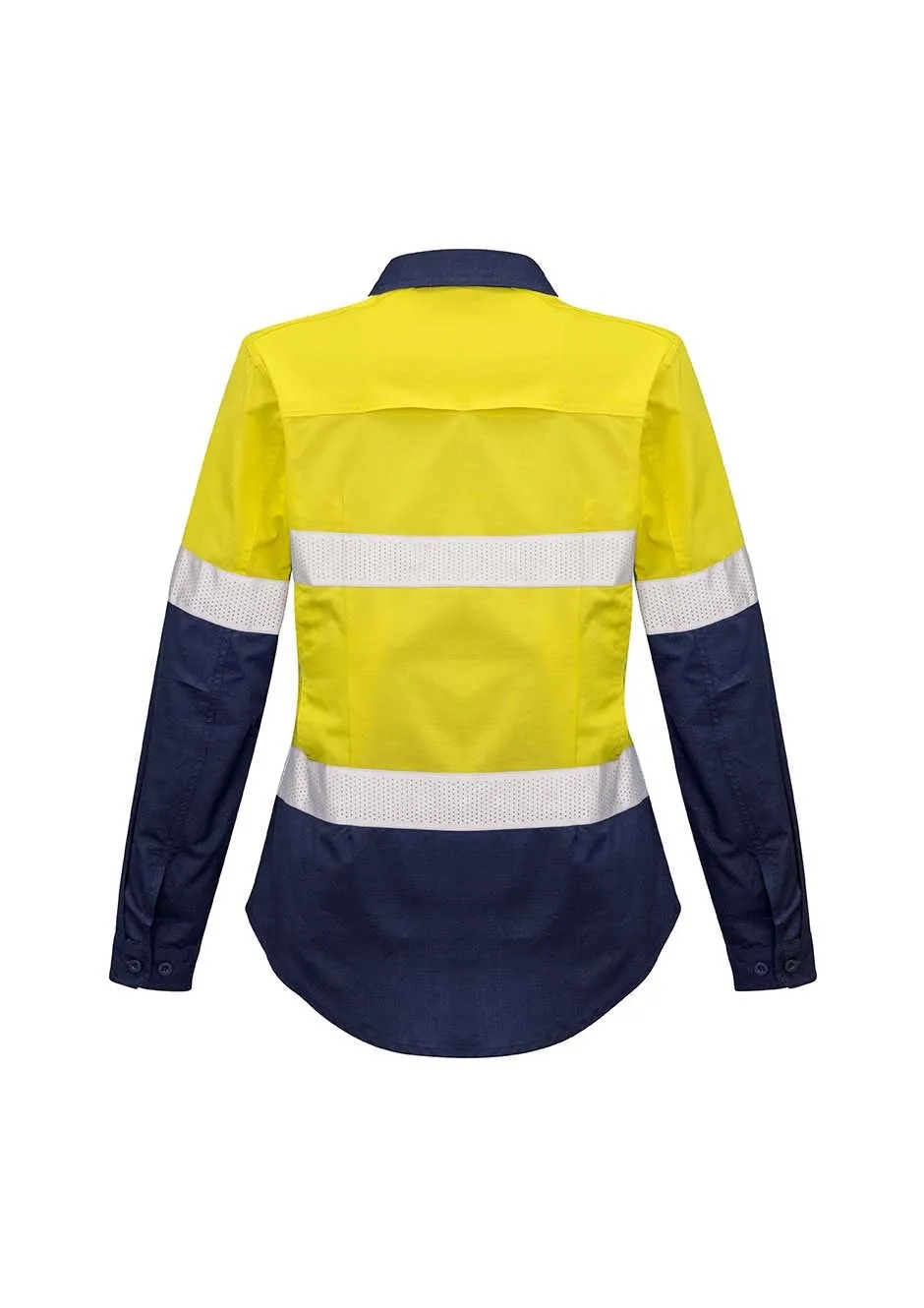 Womens Rugged Cooling Taped Hi Vis Spliced Shirt