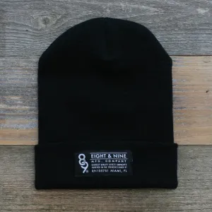 Wynwood Cuffed Beanie Black