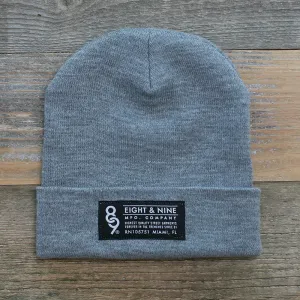 Wynwood Cuffed Beanie Grey